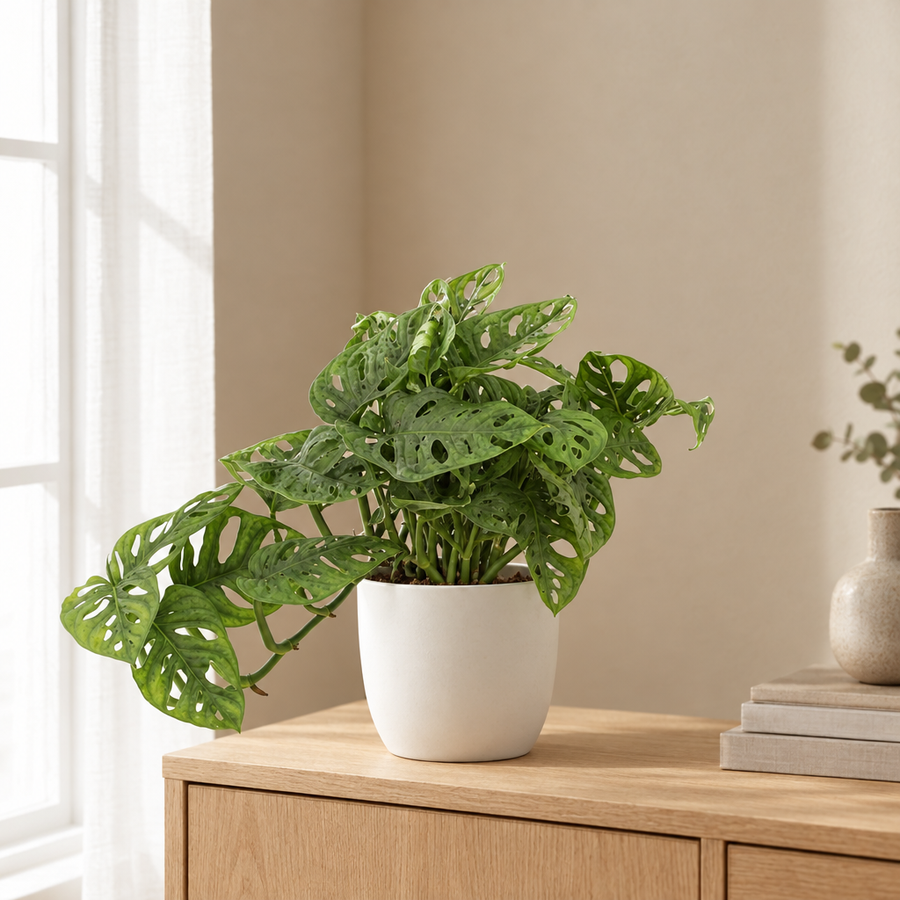 Monstera Monkey in een sfeervolle, lichte woonkamer