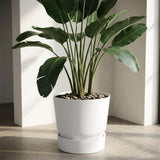 Elho greenville round white - D20cm