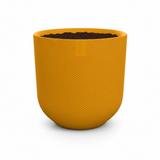 Pot Elho Jazz Round Amber Yellow - D23