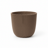Capi Pot Nature Groove Made With Warm Taupe  - D22cm