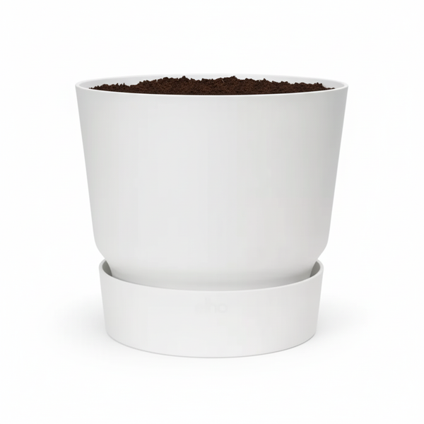Elho greenville round white - D20cm