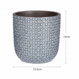 Pot relief Blauw D13,5
