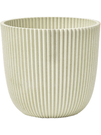 Capi Pot Nature Groove Made With Zaagsel Beige - D17cm