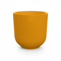 Pot Elho Jazz Round Amber Yellow - D14