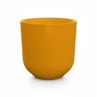 Pot Elho Jazz Round Amber Yellow - D19