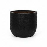 Capi Nature Skin Pot Bol Antraciet - D14cm - H13cm